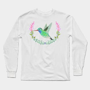 Broad-billed Hummingbird Long Sleeve T-Shirt